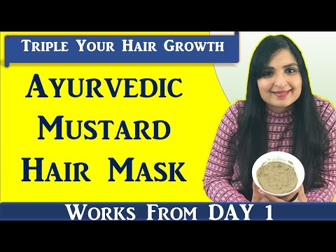 Video: Hair Growth Mask With Mustard - Composition, Preparation, Reviews