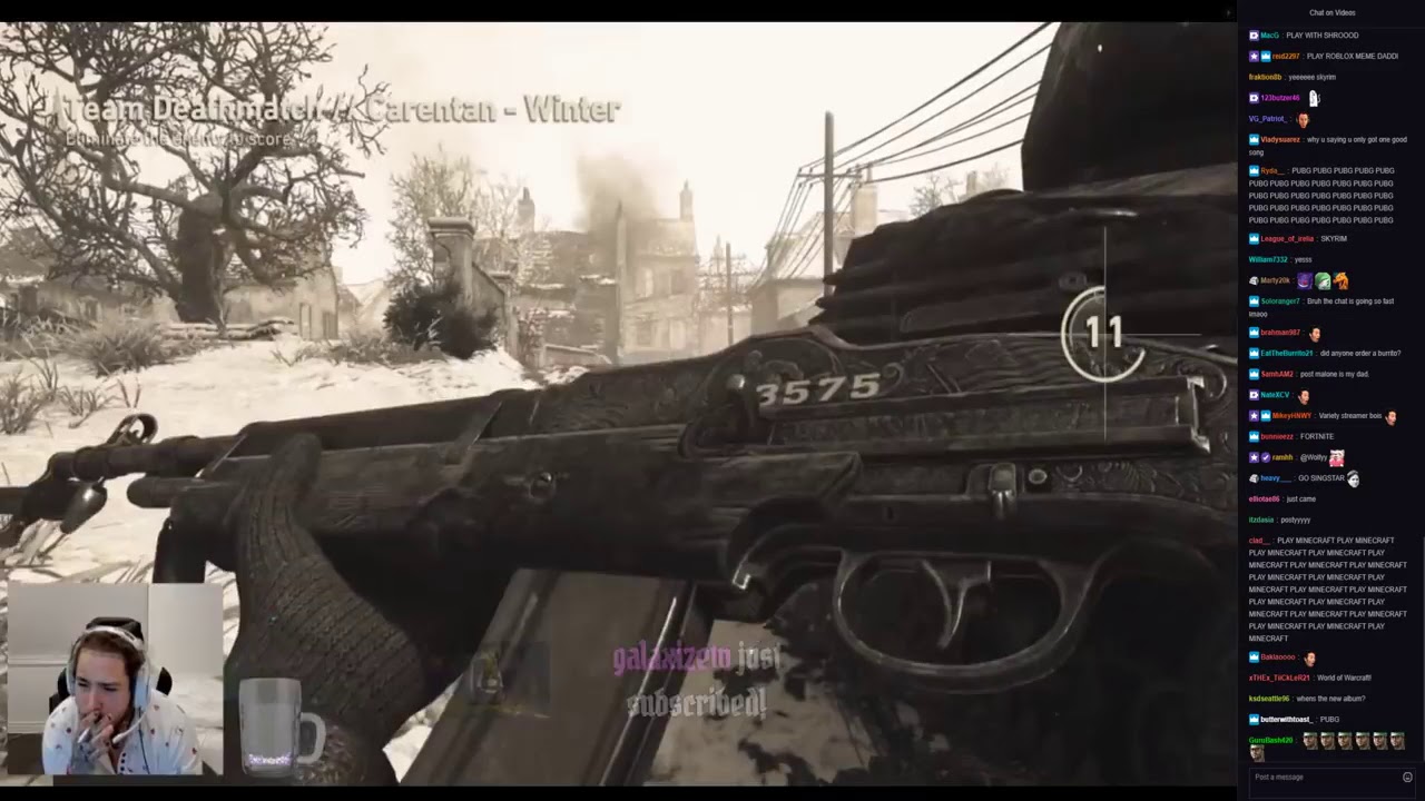 Post Malone First Twitch Stream With Chat