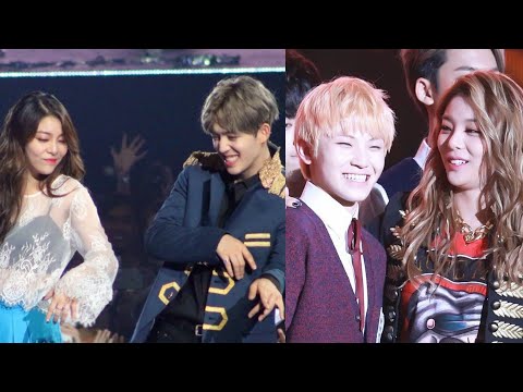 Ailee & Seventeen Moments + Interactions