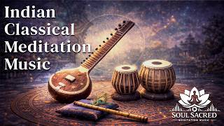 Ancient Indian Meditation Music | Flute, Sitar & Soft Tabla Calm screenshot 1