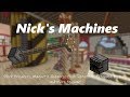 Nicks machines 114  block breaker rotator magnetic hopper and extended pistons