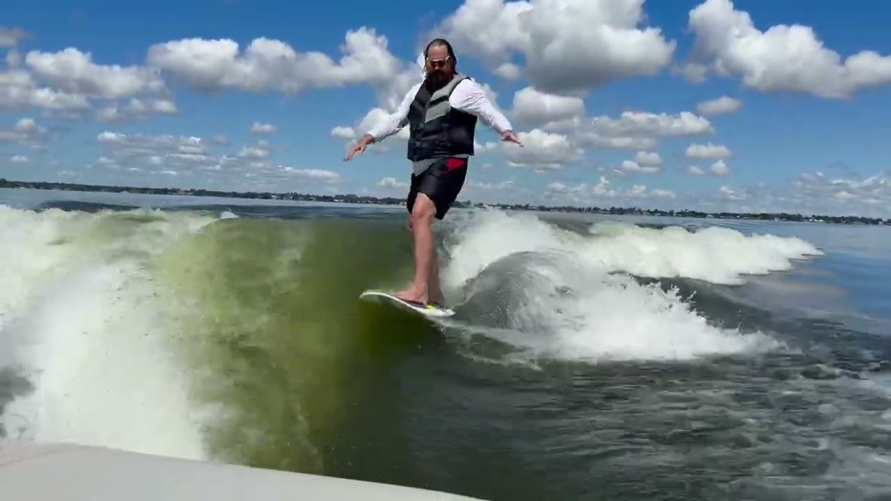 Phase Five Kong 69". Lake June Wake Surf Wednesday.