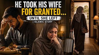 Took His Wife for Granted… Until She Left | Islamic Story”