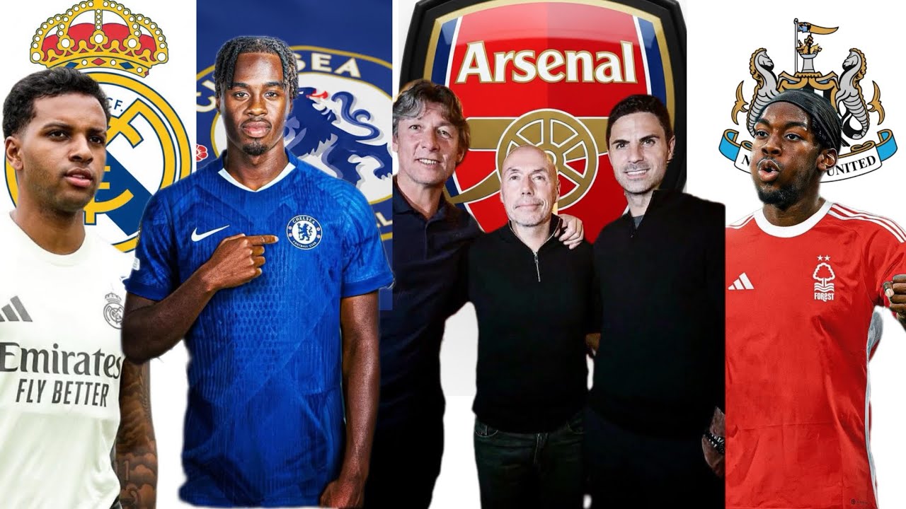 Football Transfer Rumors & Official Deals: Rodrygo, Gittens, Elanga, and Arsenal Coaching Changes