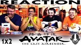 Avatar: The Last Airbender 1x2 REACTION!! The Avatar Returns