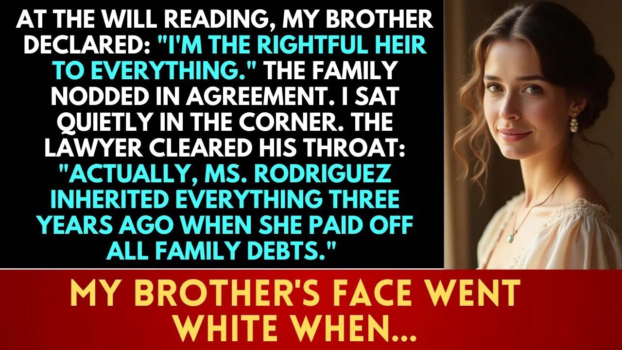 My Brother Said 'I'm Dad's Heir' at the Will Reading   The Lawyer Had Surprising News