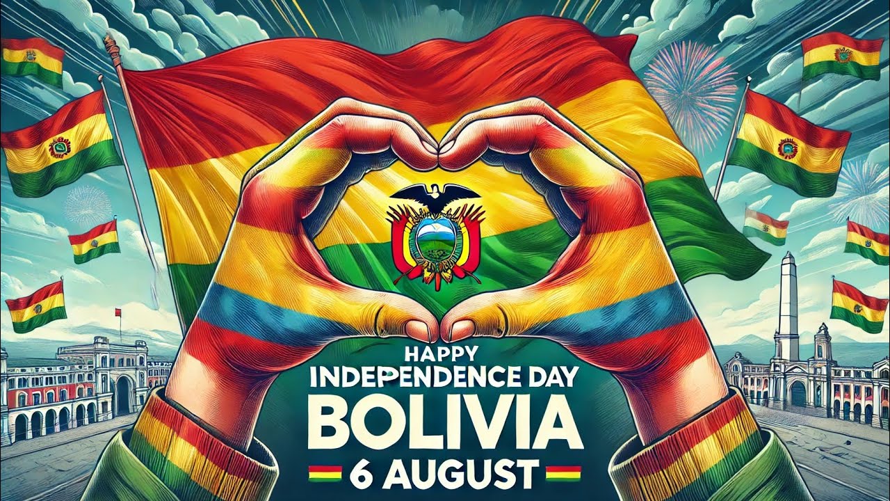 happy Bolivia independence day 6 august 2023 | Bolivia independence day ...