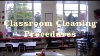 Classroom Cleaning Procedures