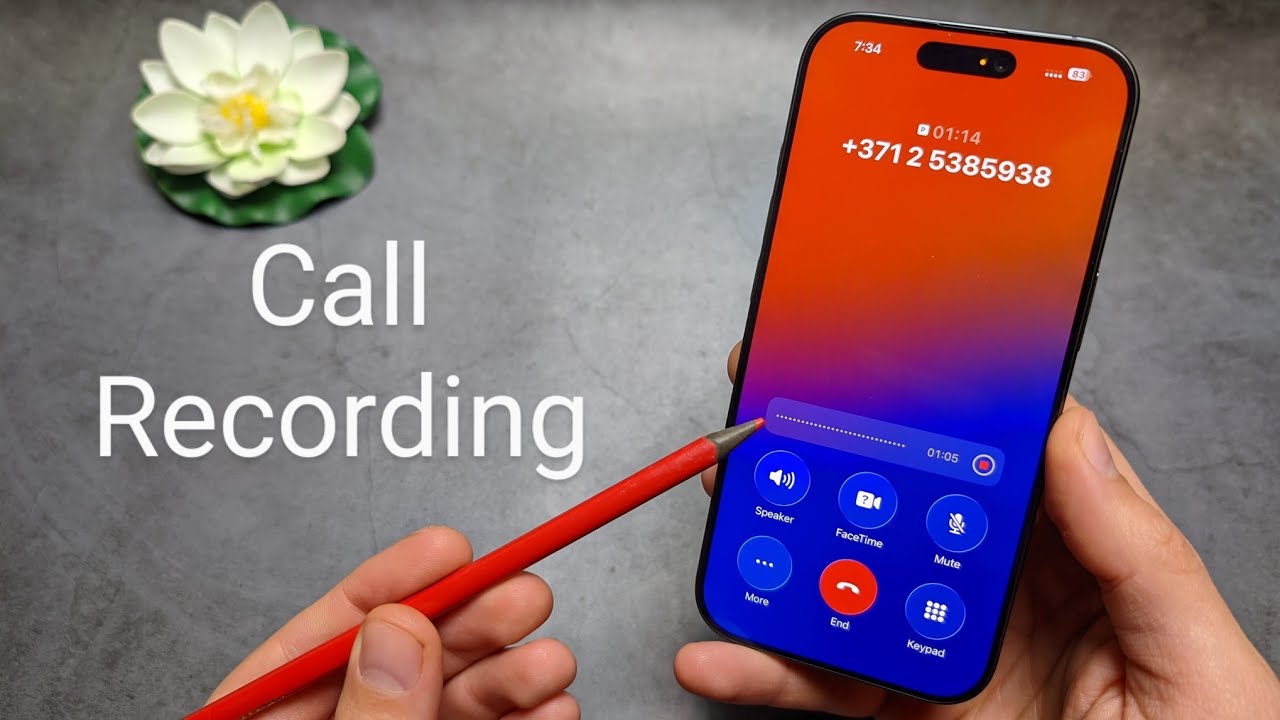 Запись звонков на iPhone 17 PRO / 17 Pro Max — как включить и использовать запись звонков