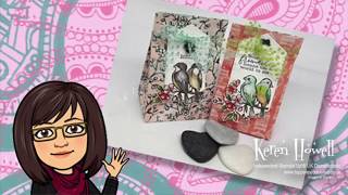 Stampin Up! Bird Ballad gift bag
