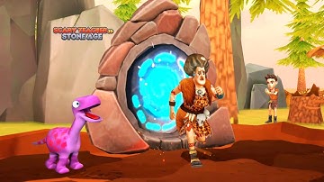 Scary Teacher Stone Age | Magic Book Portal | New Update Level 5 gameplay