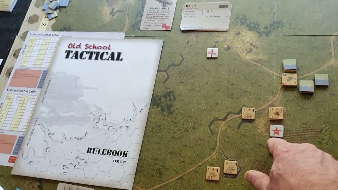 Old School Tactical Vol 1 Eastern Front : Test game.