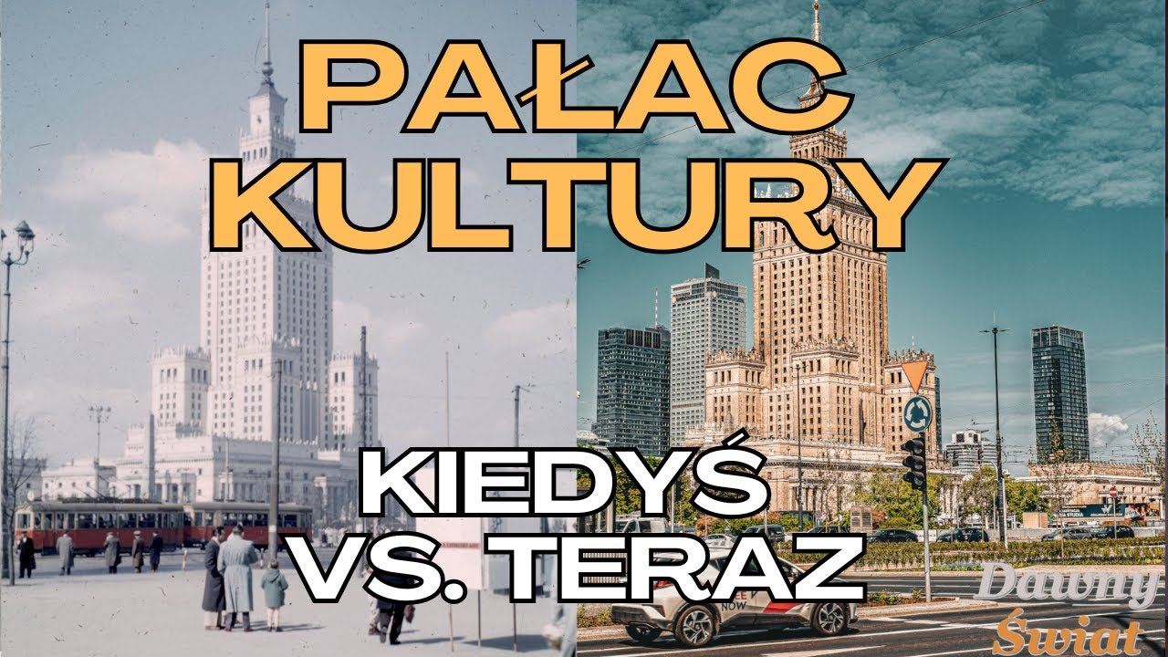 Brudny symbol Warszawy? Pałac Kultury kiedyś i dziś | Dawny Świat
