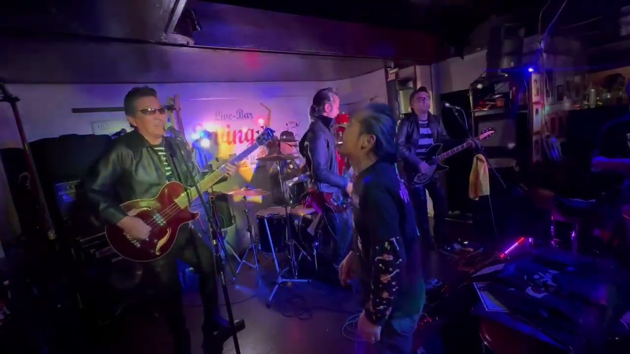 【夜はつかの間】Mackshow cover／演奏　THEJ AMACK  #rocknroll #carol #mackshow #jamack #rockajun 