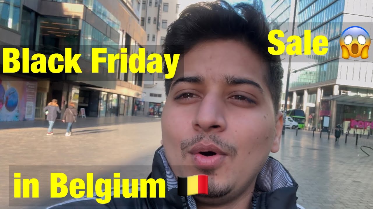 Black Friday Madness in Brussels Belgium 🇧🇪 | A Pakistani Living Abroad Experience!