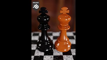 blender chess king modelisation #blender #b3d #blendertraining