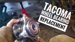 Tacoma Front Wheel Bearing *Quick and Easy*
