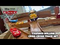 2017 Thunder Hollow Criss-Cross Track Set Unboxing &amp; Run — Cars 3 Demolition Derby Motorized Set