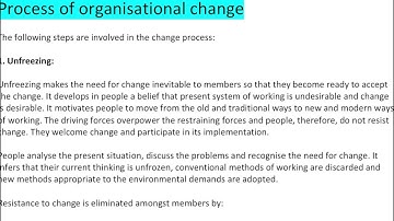 SAITM BBA SEM 2 ORGANIZATIONAL BEHAVIOR UNIT 4 LECTURE 14