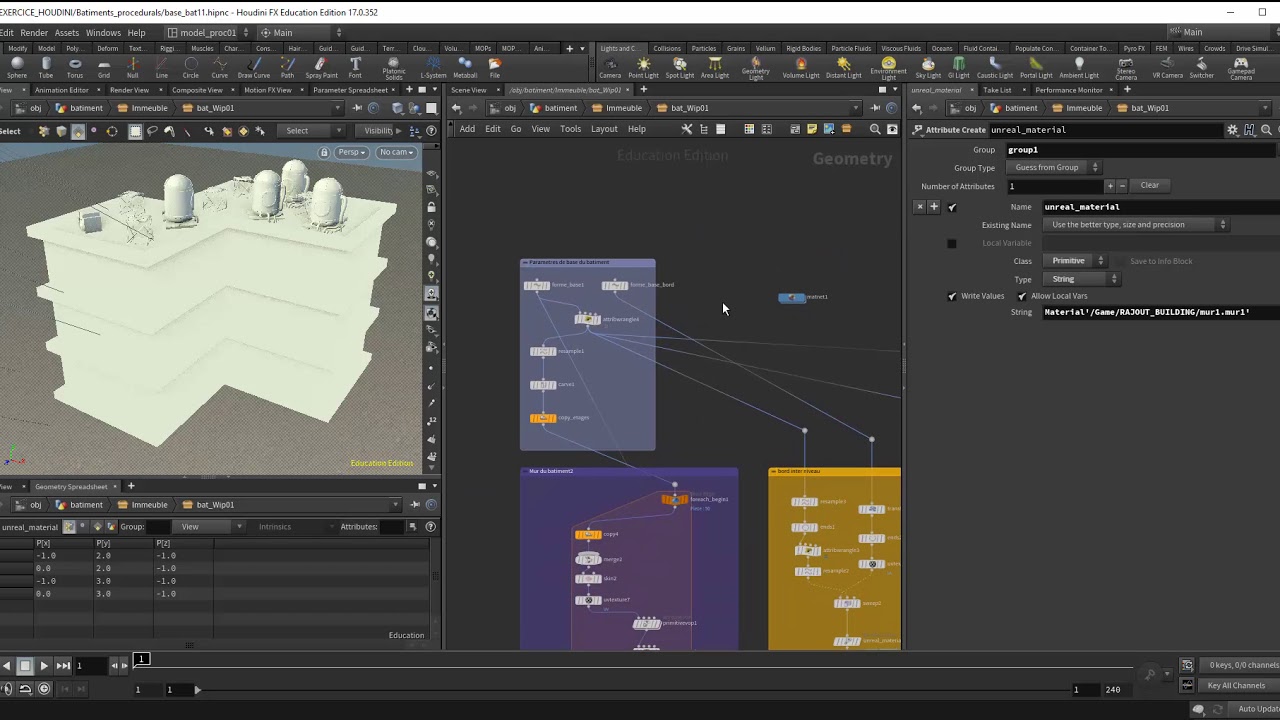 Tuto du Jeudi : Building procédural avec Houdini & Unreal Engine - YouTube