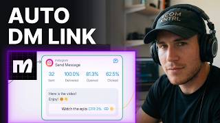 How To Automate Sending A Link In A DM On Instagram Using ManyChat (2026) | DM Automation