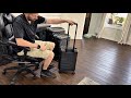 Coolife Luggage 3 Piece Set Durable Upgrade PC Expandable Hardside Lightweight Travel Suitcases with