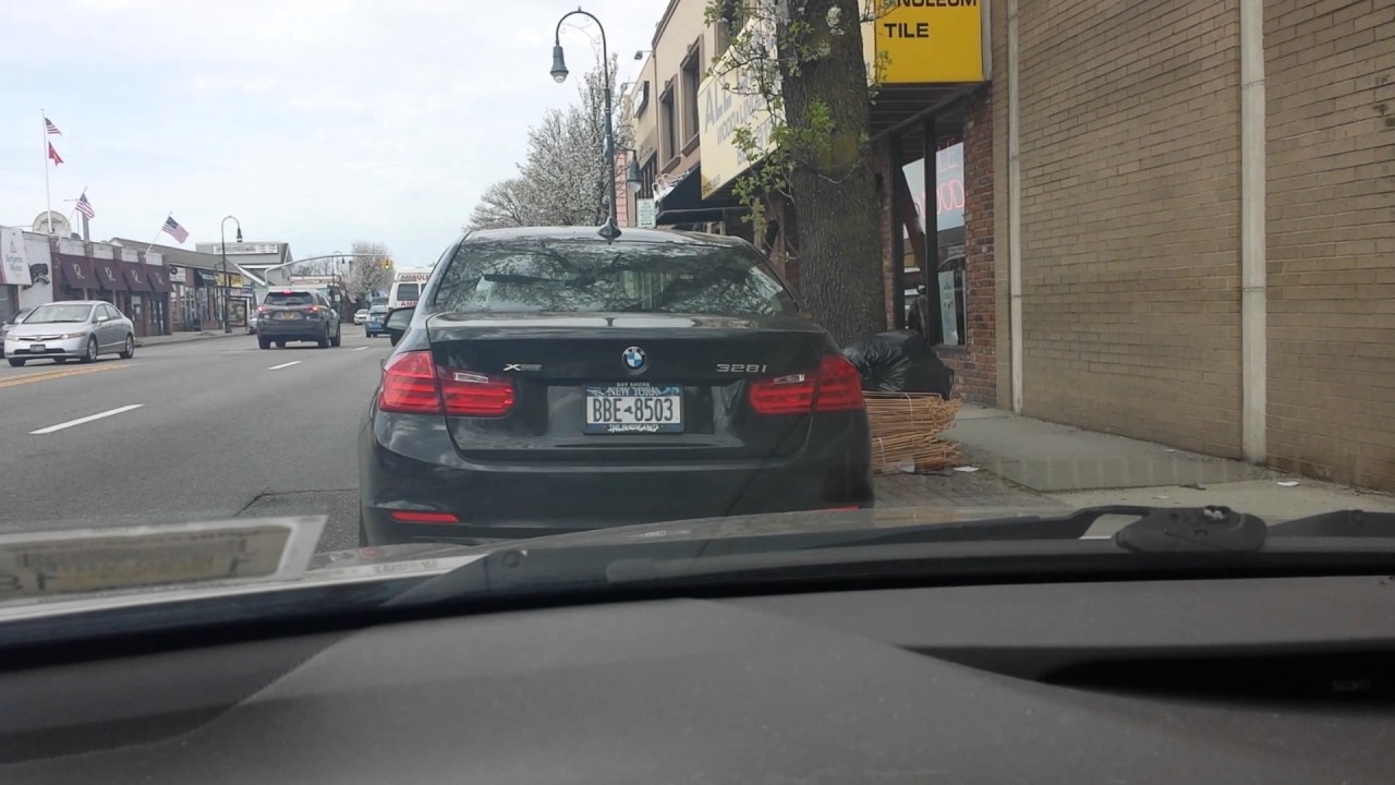 a bmw did the
