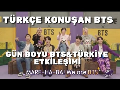 Bts yine Türkçe konuştu. Gün Türkiye etkileşimleri ile geçti. V İngilizce şarkılarını kim yazıyor?