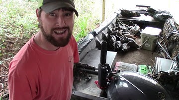 Duck Hunting-Boat Blind Build Part 2
