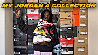 My Insane Air Jordan 4 Collection *MUST WATCH*