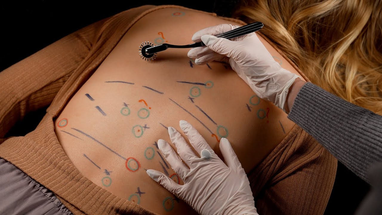 ASMR | Concentrated real person BACK INSPECTION - no talking [TINGLY FRIDAY]