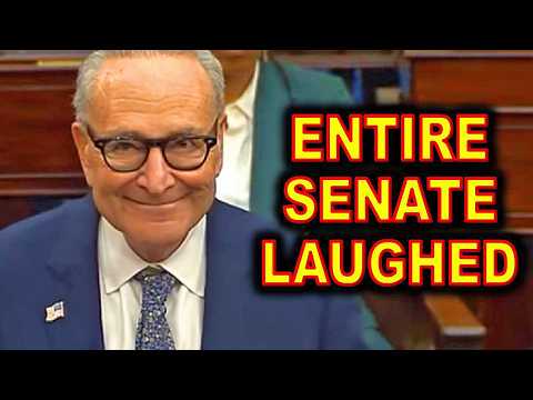 Chuck Schumer Just Got LAUGHED off the SENATE Floor for DUMB Comment.....