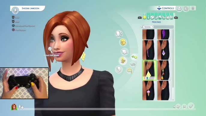 The Sims 4 Console: Playstation 4 Controls