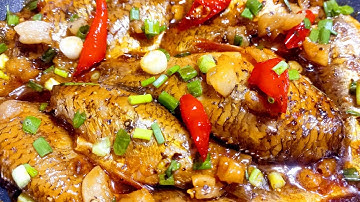 Cá Diếc Kho Tiêu Bí Nụ Xào Tỏi (Đặc Biệt Cách Làm Nước Sốt Kho Cá Tôm Thịt) Cực Kì Ngon Tiện Lợi Lắm