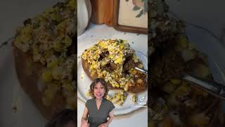 Loaded Street Corn Sweet Potatoes