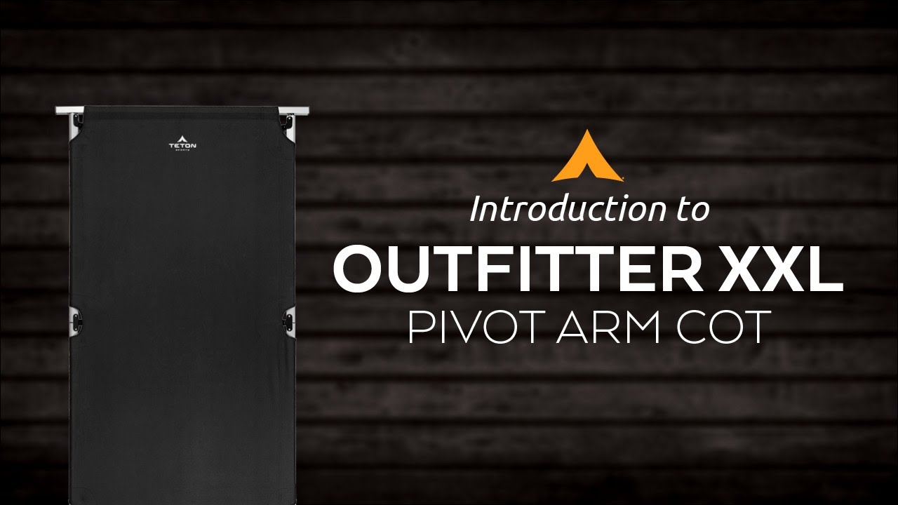 Introduction to the Outfitter XXL Pivot Arm Cot - YouTube