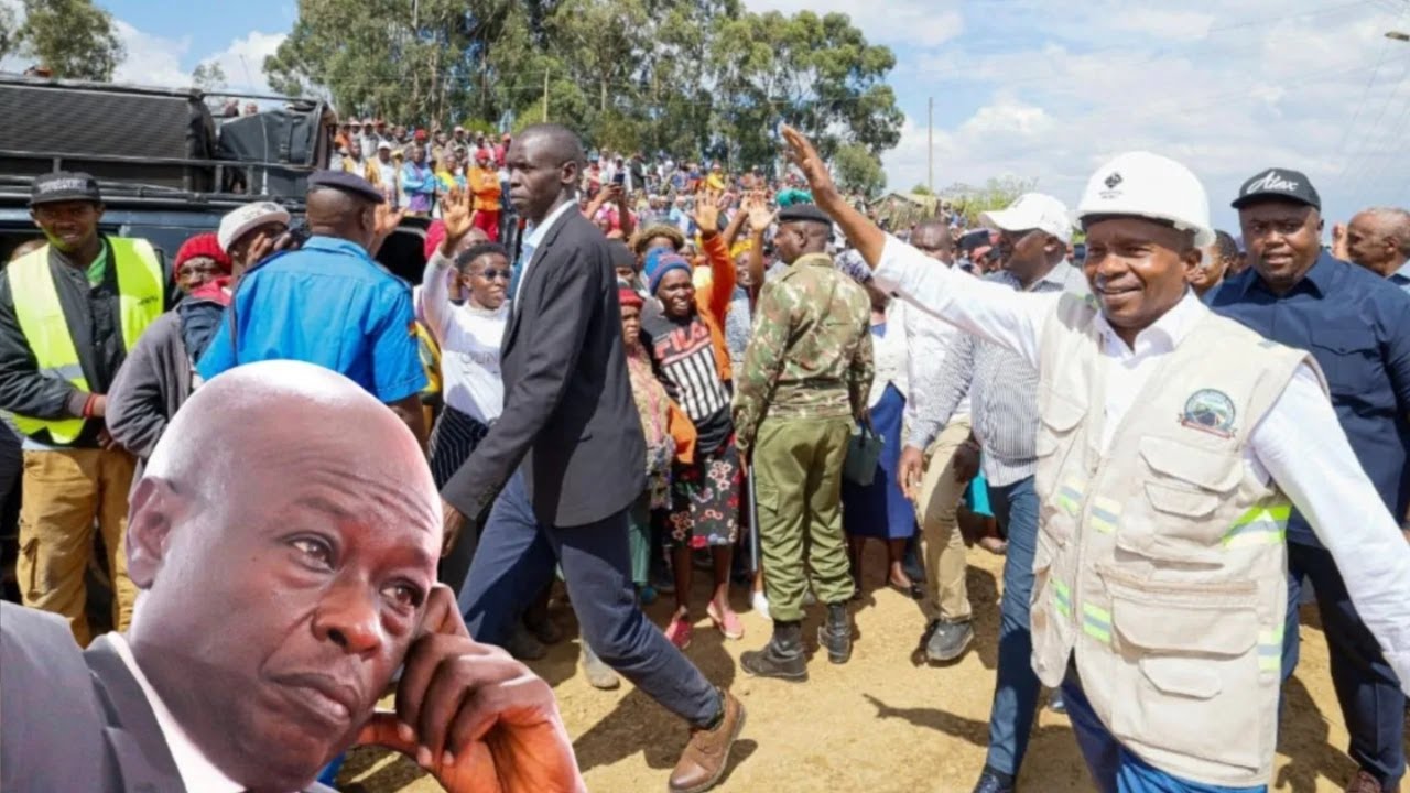 See what happened as DP Kindiki storms Former DP Gachagua's Nyeri Backyard!!