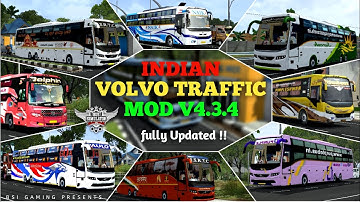 Realistic Indian Volvo Traffic mod v4.3.4 fully modified | Bus Simulator Indonesia | BSI Gaming