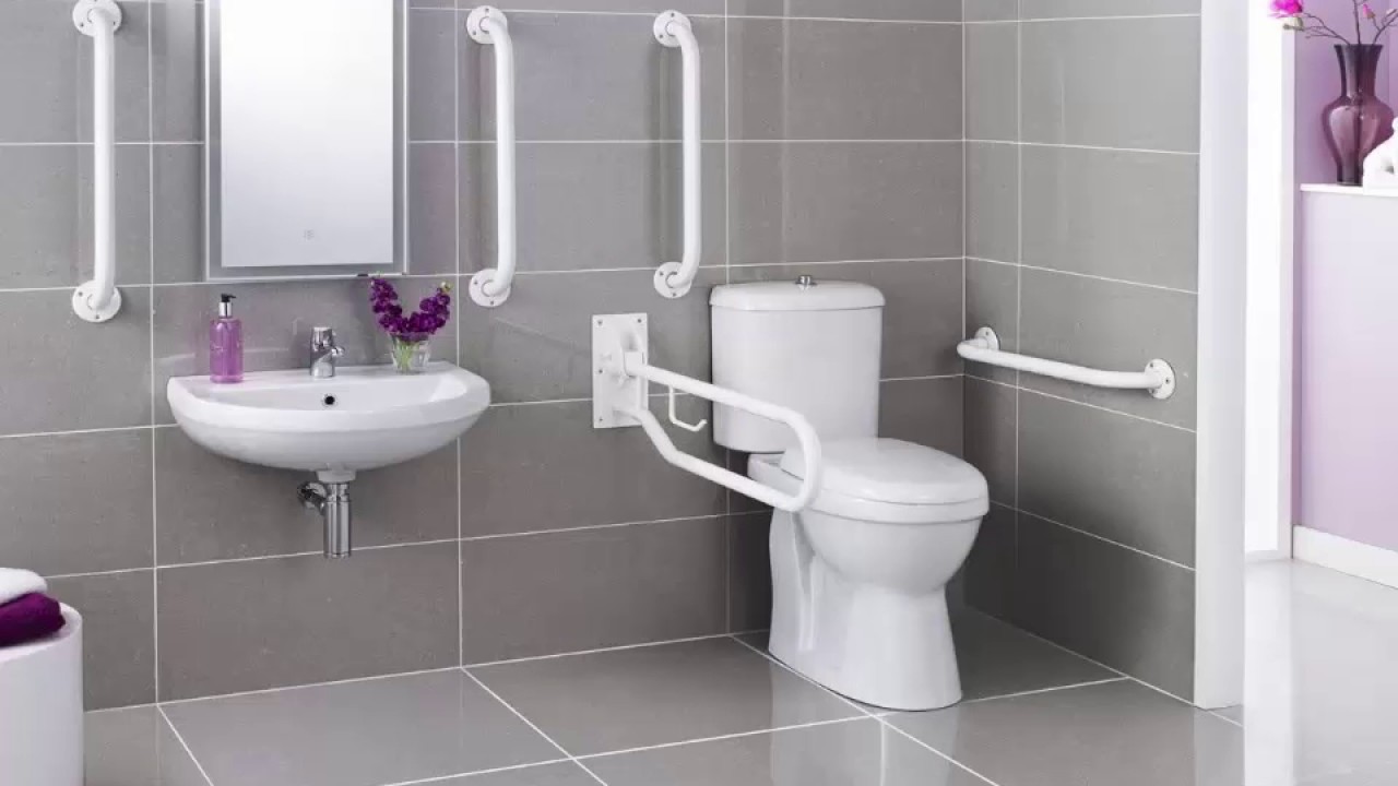 handicap bathroom designs - YouTube
