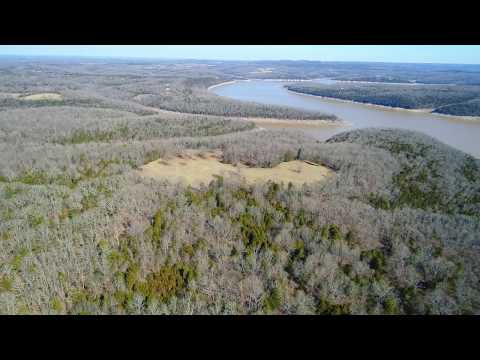 Drone Video of 8 Acres on Bull Shoals Lake for Sale ONLY $500 Down TS73 - Spotting tower!