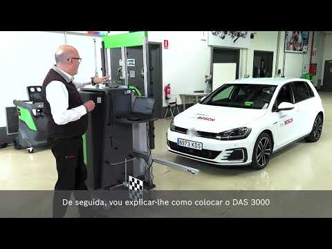 Demostración de calibración de radar frontal con DAS 3000 | Bosch Automóvil