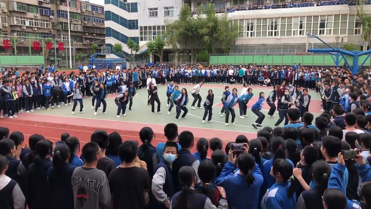 중국 시안(西安) 학생들의 케이팝 랜덤댄스(23년4월)