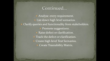 #softwaretesting #requirementanalysis #SDLC #STLC #phoenix #mariaroslin Requirement Analysis Part-2