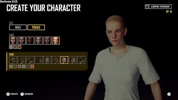 PUBG - Create Your Character: Female: Nine Hair & Six Color Preset Options Gameplay Xbox One