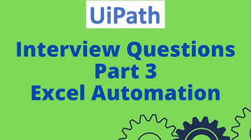 UiPath interview questions on excel automation | UiPath interview questions and answers - Part 3 #48