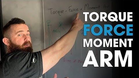 Torque, Force, Moment Arms