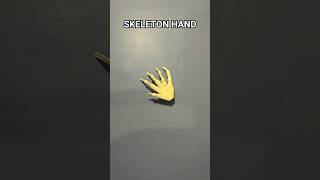 Skeleton hand origami tutorial| how to make skeleton hand origami Content