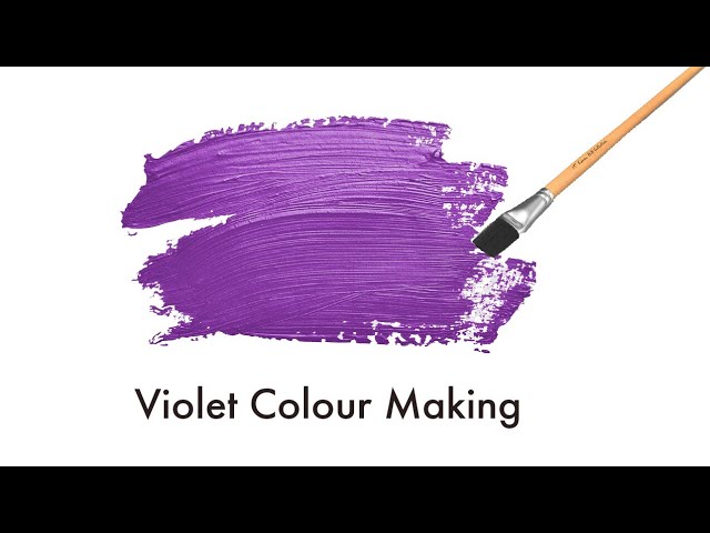 Violet Colour Making How To Make Acrylic Mixing Almin Creatives You - How To Make Violet Color With Acrylic Paint