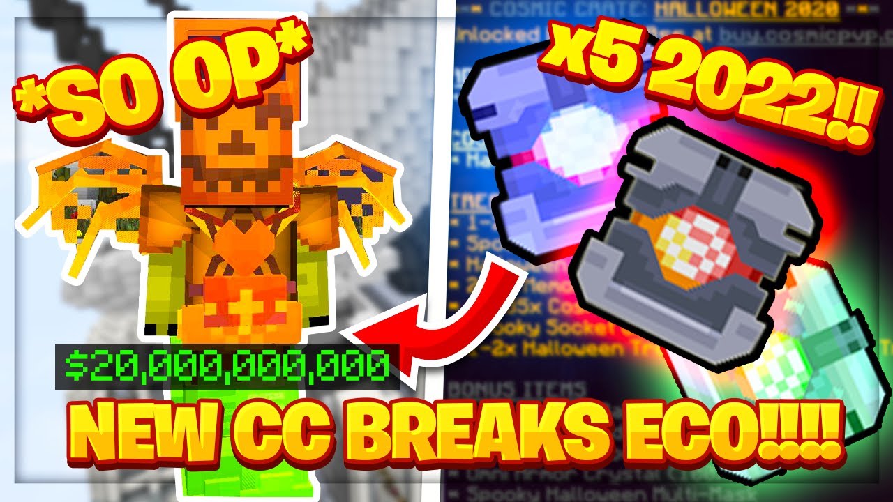 THIS COSMIC CRATE BROKE THE ECONOMY!!!! (OVER x5 2022 CCS!!!) | CosmicPVP Factions #2