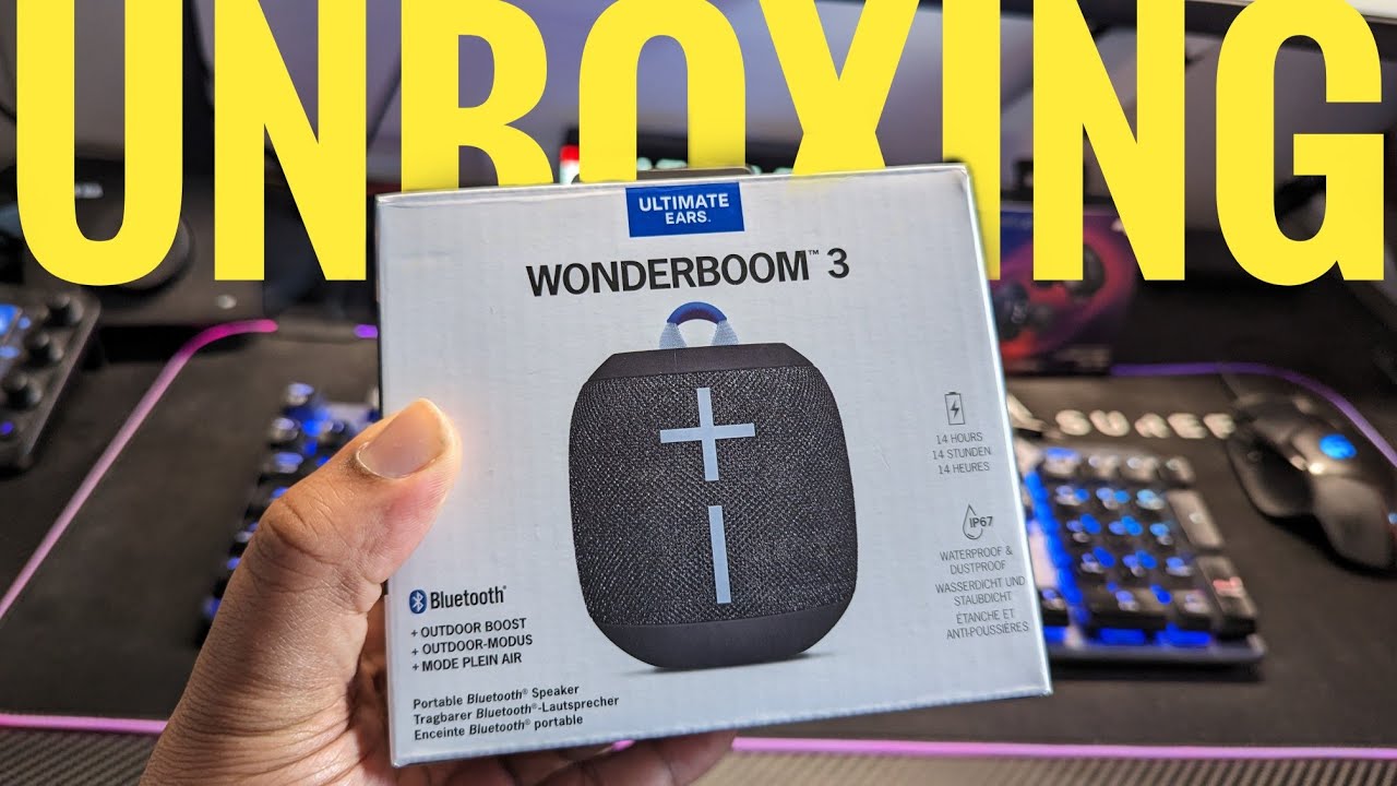 UE WonderBOOM 3 - Surprisingly DEEP BASS and BIG SOUND 